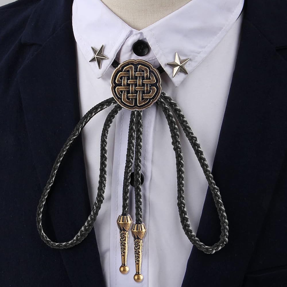 シルバー彫刻ボロタイネックレス シルバー彫刻ボロタイネックレス